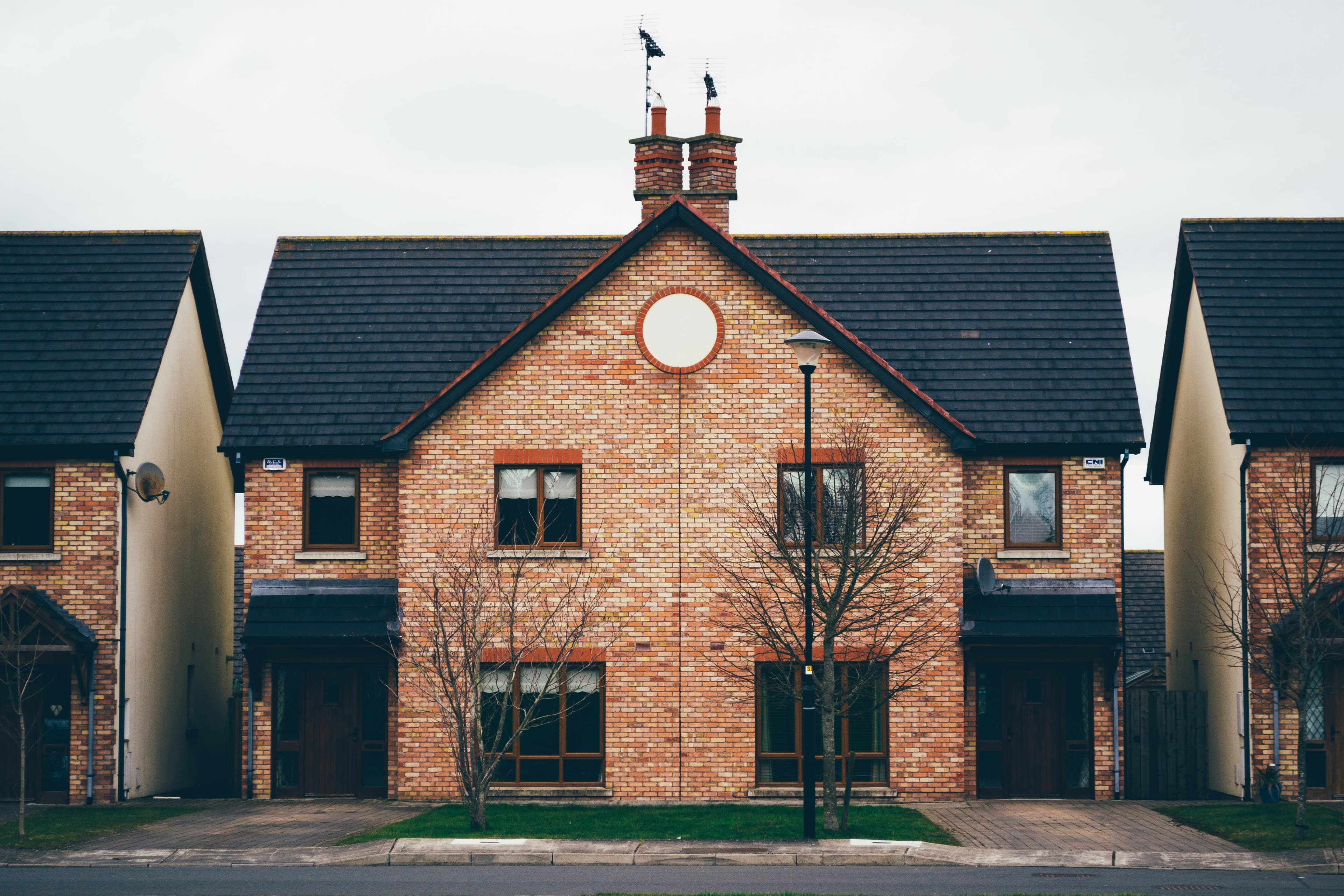 A UK residential property under survey